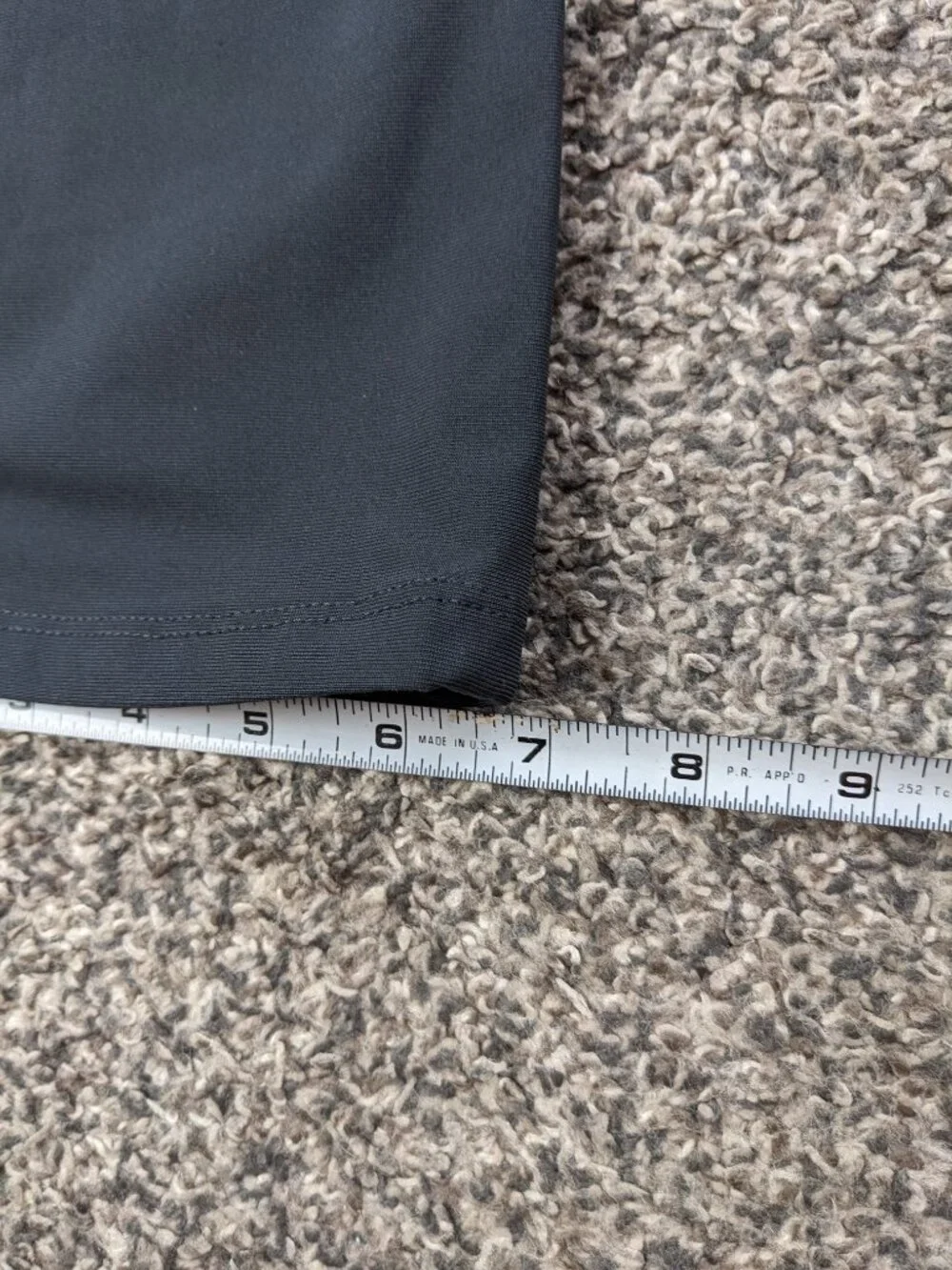 2022 Lululemon Pants ABC Classic Fit Warpstreme Melanite Gray 32x32 M5ADFS